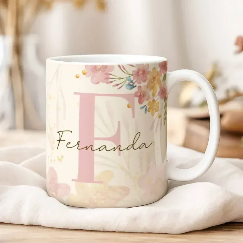 Caneca Alfabeto Floral A a Z V2-gallery