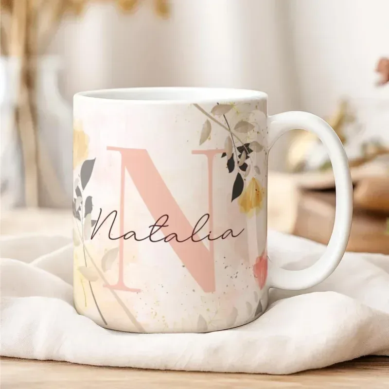 Caneca Alfabeto Floral A a Z V2-gallery