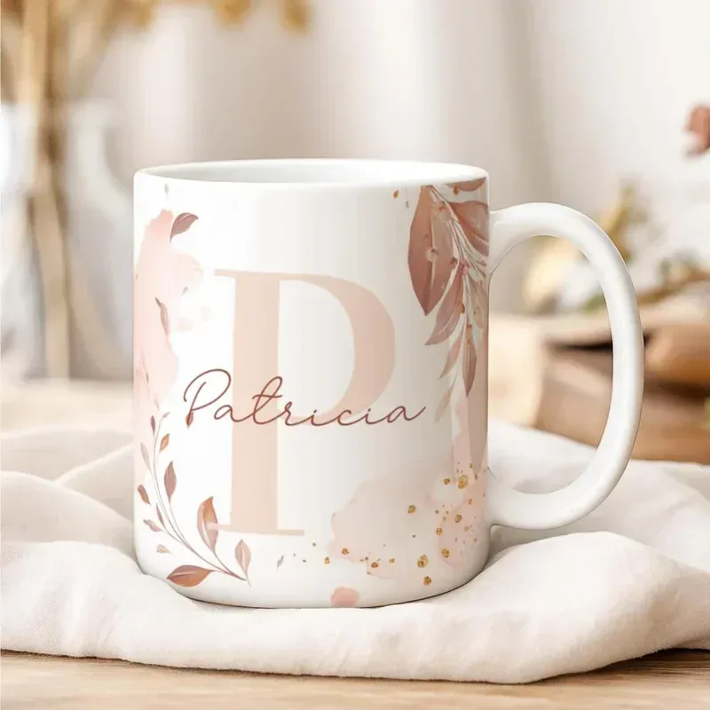 Caneca Alfabeto Floral A a Z V2-gallery