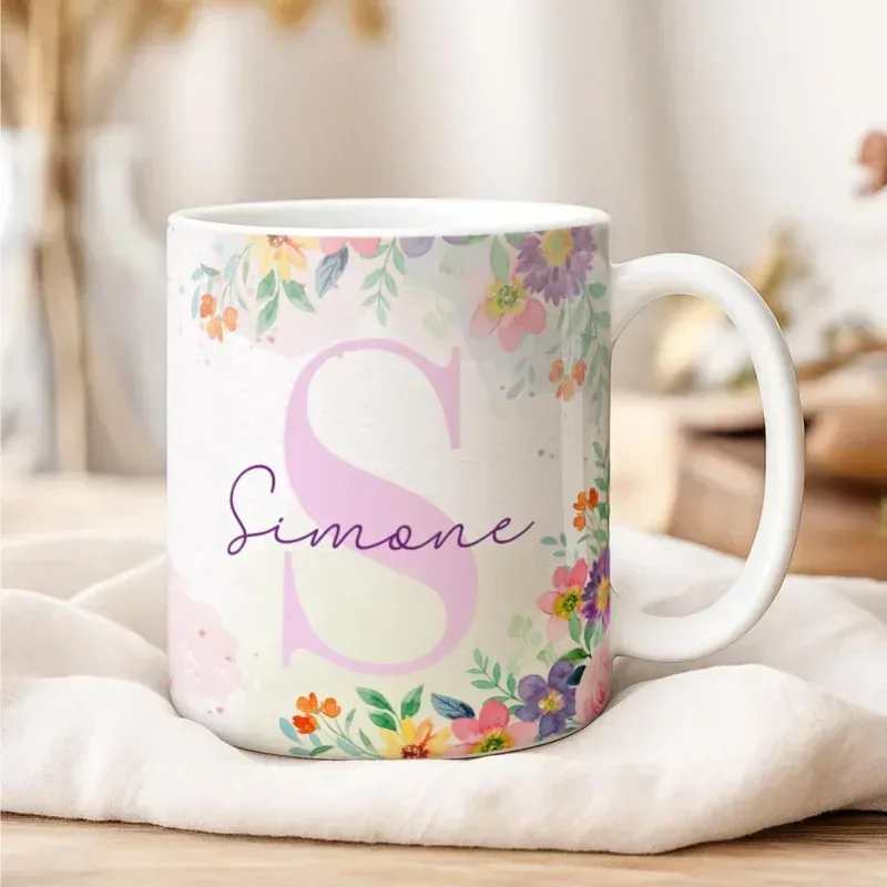 Caneca Alfabeto Floral A a Z V2-gallery