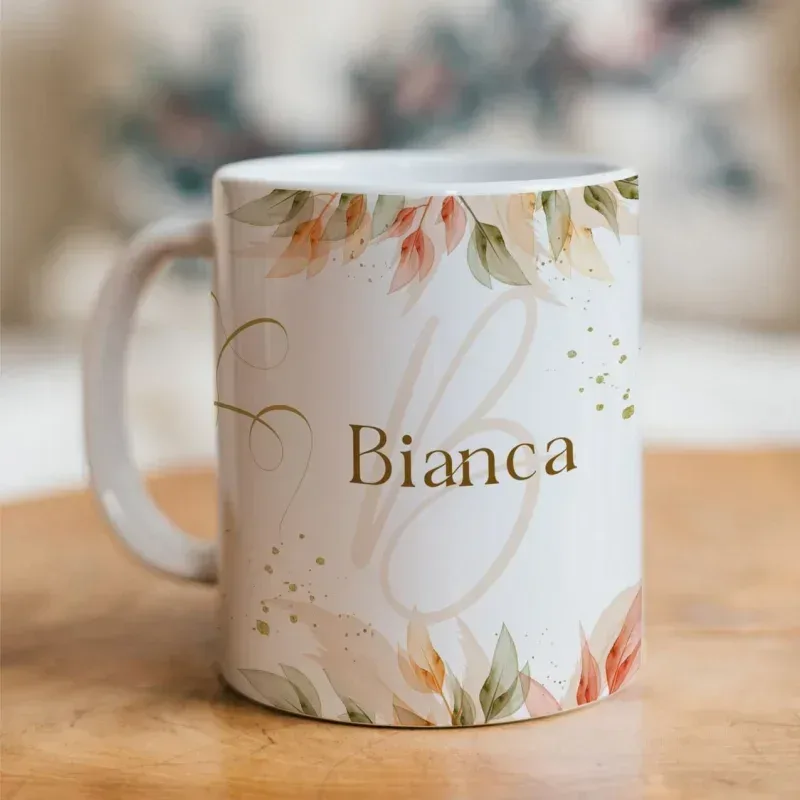 Caneca Alfabeto Floral A a Z V3-gallery