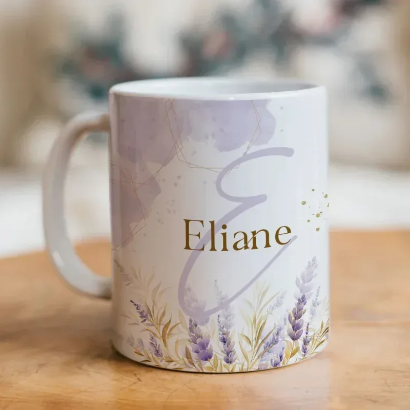Caneca Alfabeto Floral A a Z V3-gallery