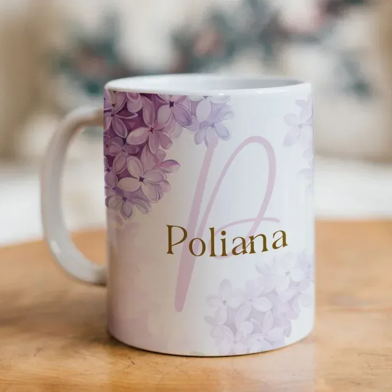 Caneca Alfabeto Floral A a Z V3-gallery