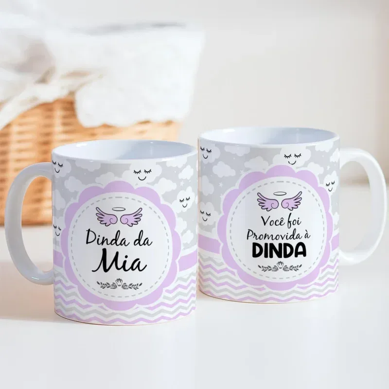 Caneca Dindos – Promovida Dinda Nuvens
