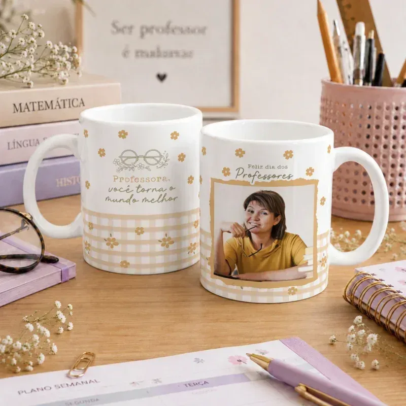 Caneca Professora Torna o mundo melhor-gallery