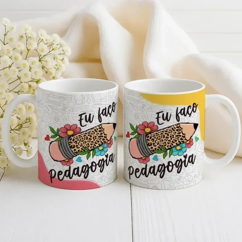 Caneca Professores – Eu faço Pedagogia
